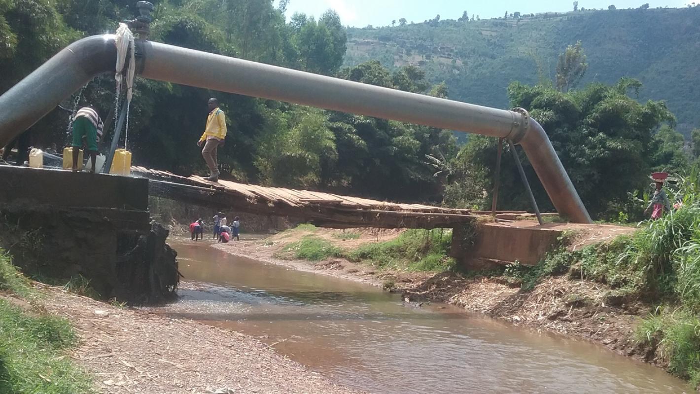 Bridges to Prosperity Suspended Bridge in Rwanda Hero Image