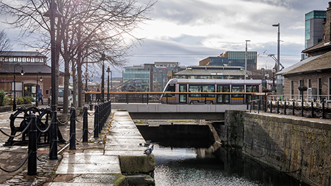 George's Dock Bridge Award Tile Image 