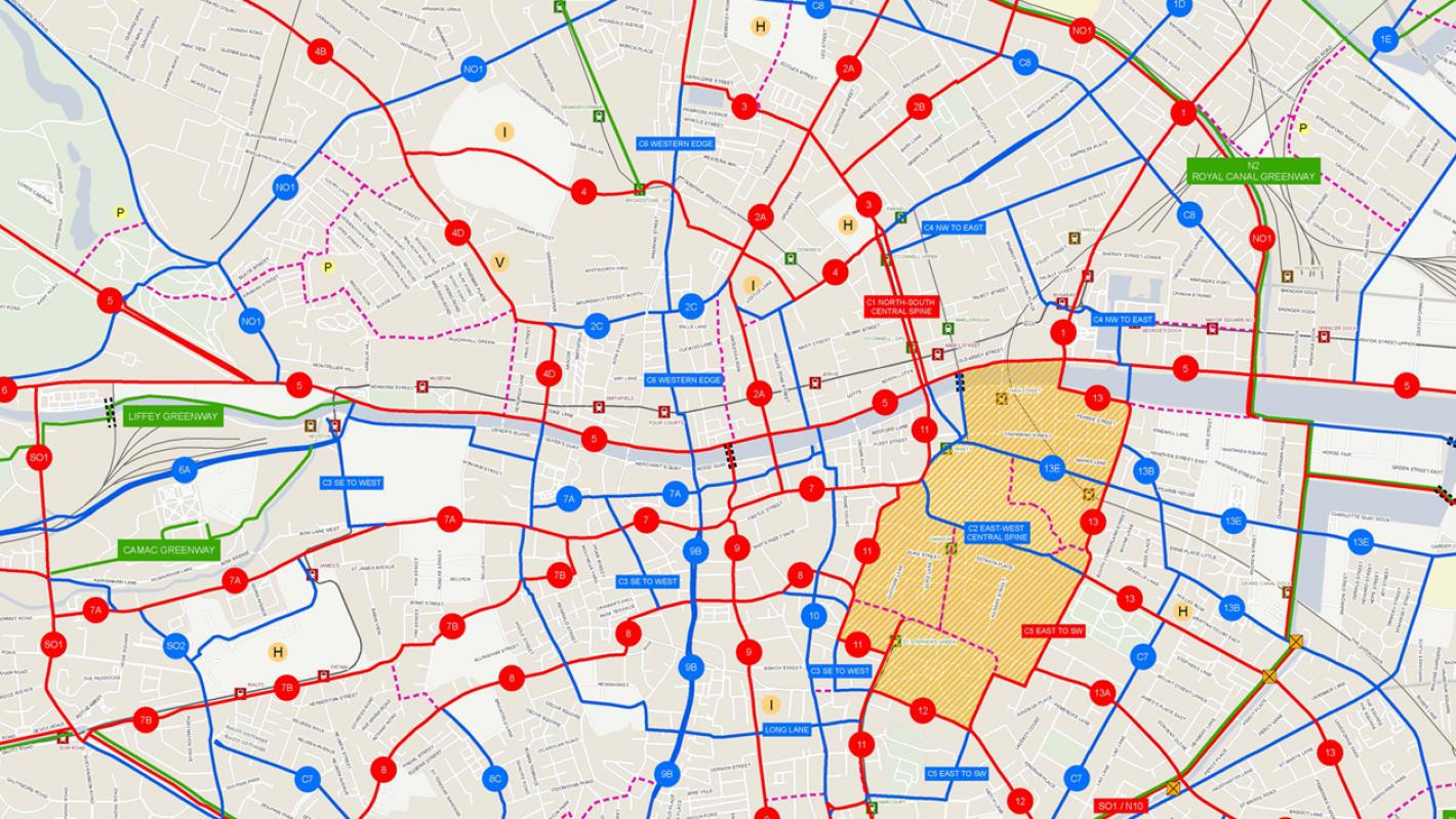 Greater Dublin Area Cycle Network Plan
