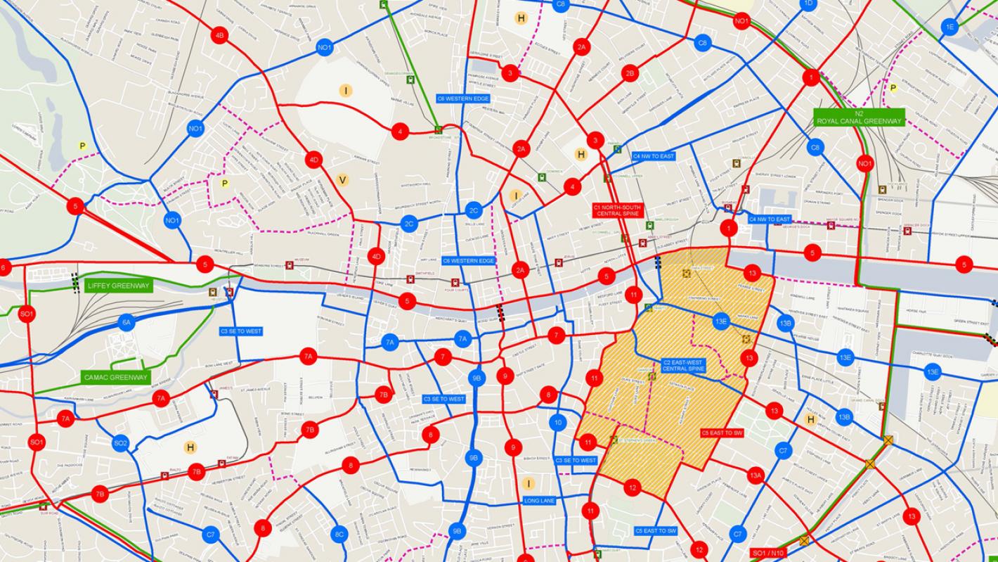 Greater Dublin Area Cycle Network Plan 