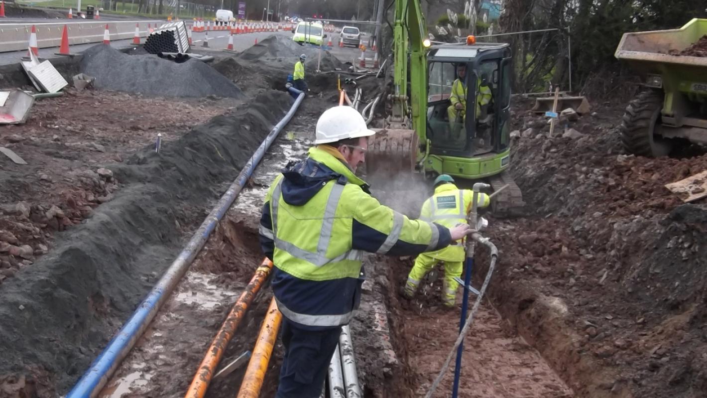 M11 Crinken Stream flood defence scheme