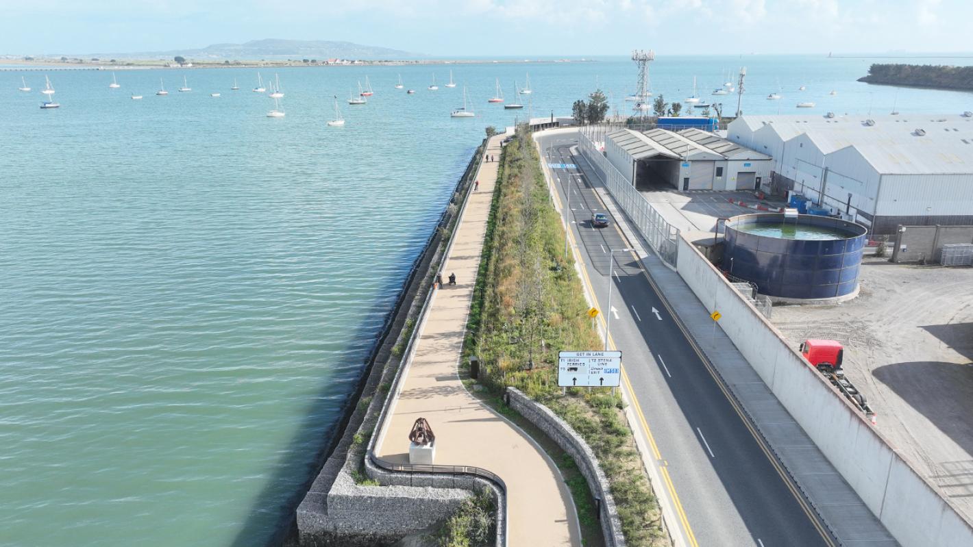 Dublin Port Tolka Estuary Greenway Banner 1
