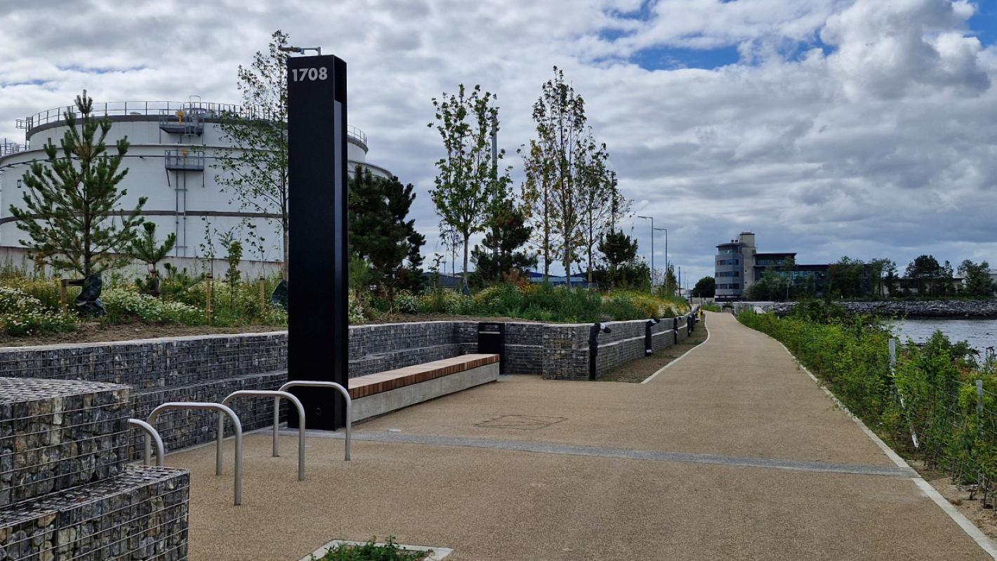 Dublin Port Tolka Estuary Greenway Banner 4