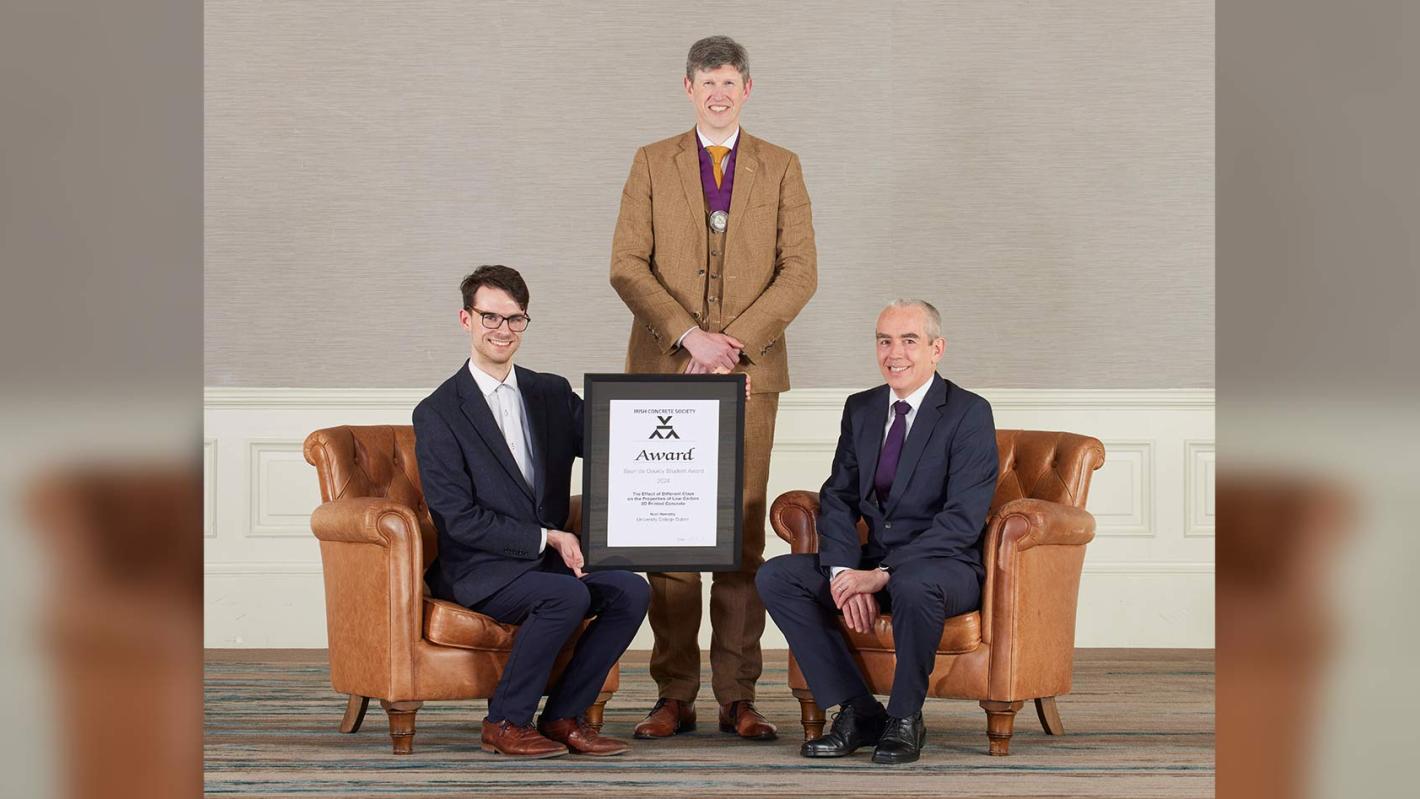 Niall Hanratty ICS Award Banner