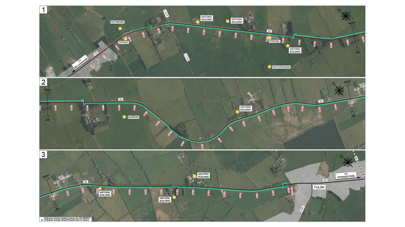 N5 Active Travel–Tulsk to Rathcroghan Project Banner 2