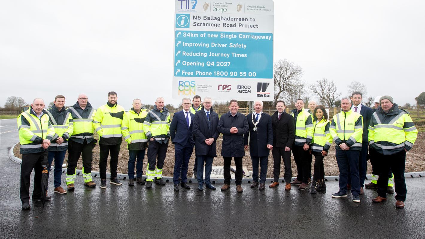 N5 Ballaghaderreen to Scramoge Section 1 Official Opening 