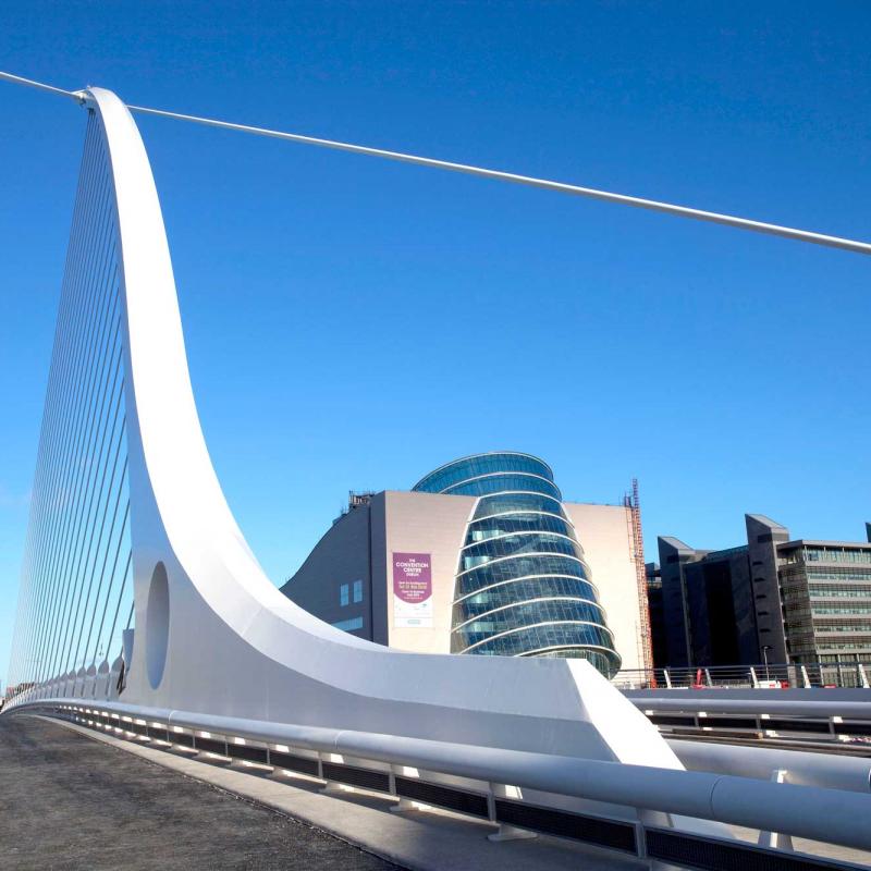 Samuel Beckett Bridge Works