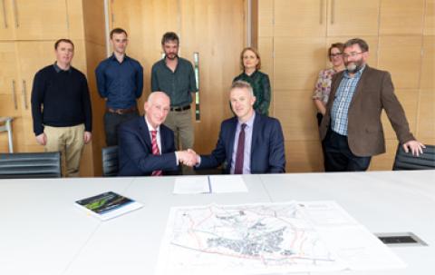 Maynooth Eastern Ring Road signing of contracts