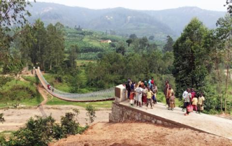 Bridge in Rwanda