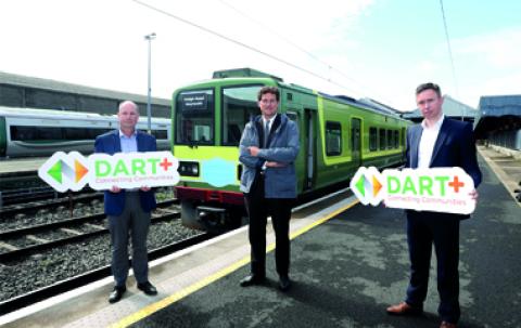 ROD team pictured with the Minister for Minister for Climate Action and Transport Eamon Ryan TD 