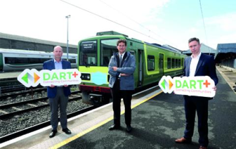 ROD team pictured with the Minister for Minister for Climate Action and Transport Eamon Ryan TD 