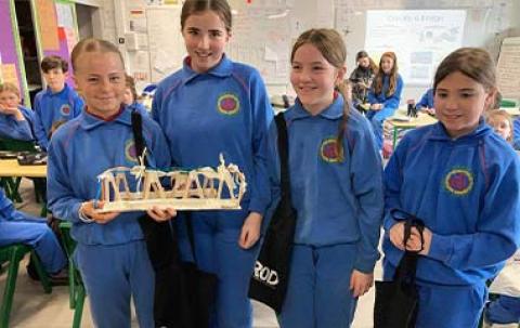 STEPS Visit to Gaelscoil News Listing Image