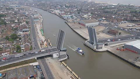 Herring Bridge, Great Yarmouth, UK