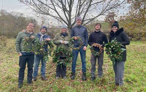 Green Team Away Day Team Photo Listing Image 