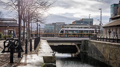 George's Dock Bridge Award Tile Image 