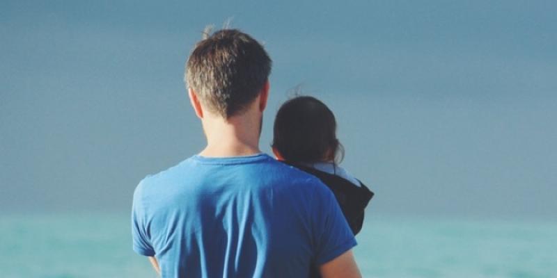 Man at beach