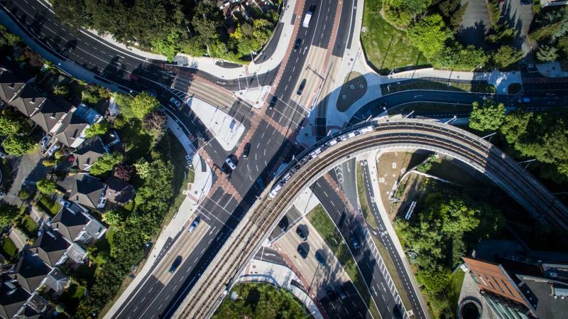 Leopardstown Link Road and Roundabout 