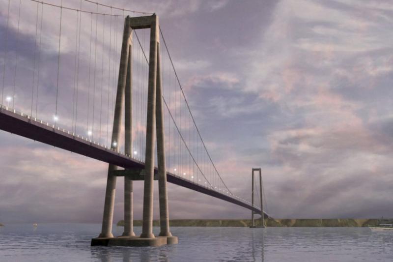 Chacao Bridge - picture courtesy of Santiago Times